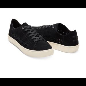Toms women’s Lenox black suede shoe